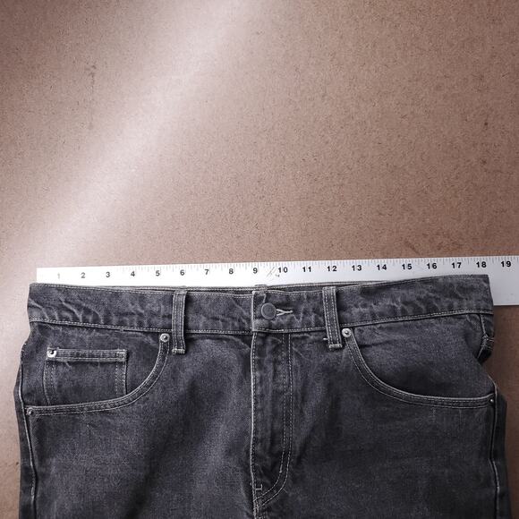 Cheap Monday Jeans Mens Size (see pics) Black Slim Straight Grunge Skater Punk - Picture 5 of 13